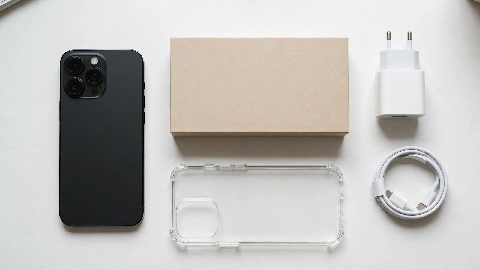 Illustration of a smartphone charging with a cable next to a shield icon symbolizing warranty protection